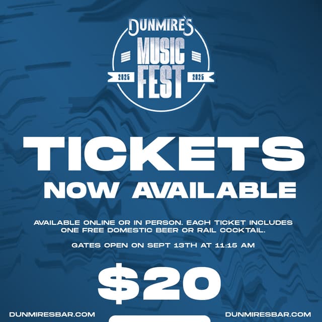 Dunmires Music Fest Work