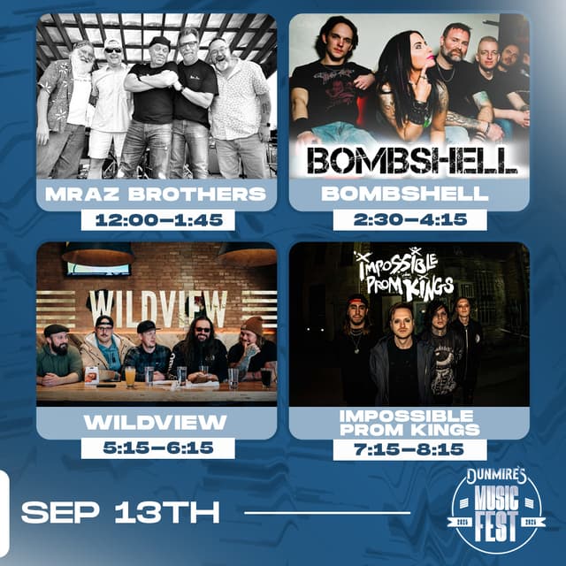 Dunmires Music Fest Work